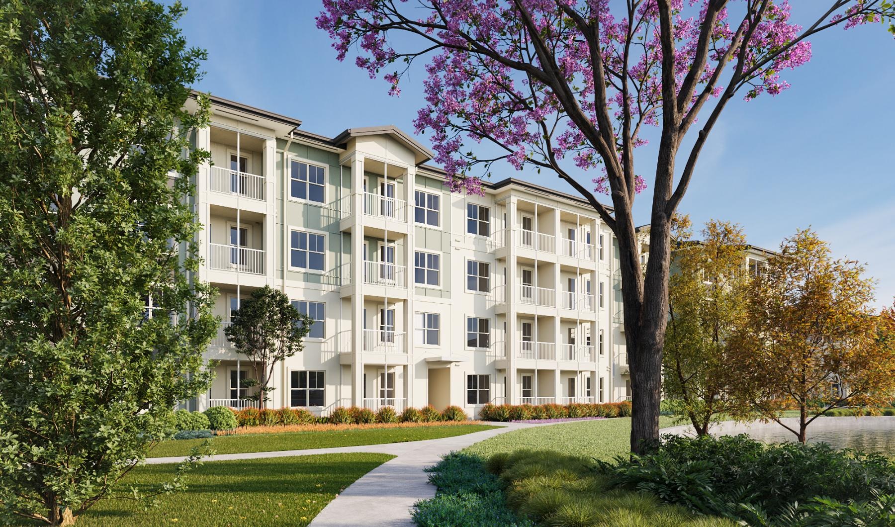 the exterior of Preserve at West Carroll in Kissimmee, Florida